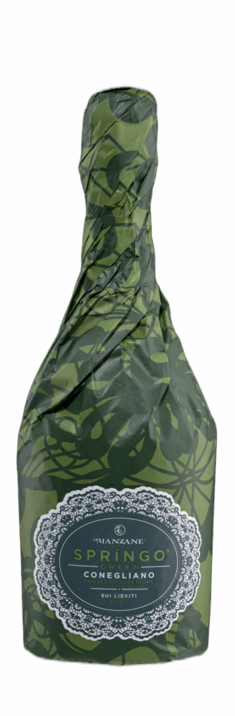 Le Manzane – Valdobbiadene Prosecco Superiore DOCG Sui Lieviti Millesimato Brut Nature “Springo Green” 2023