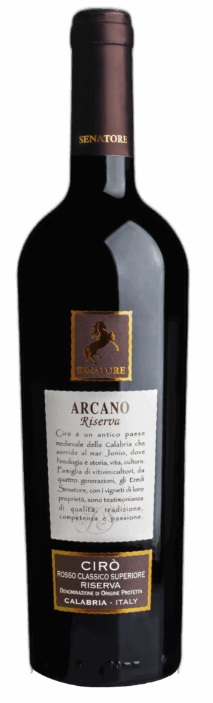 Cirò DOP Rosso Classico Superiore Riserva “Arcano Riserva” 2019