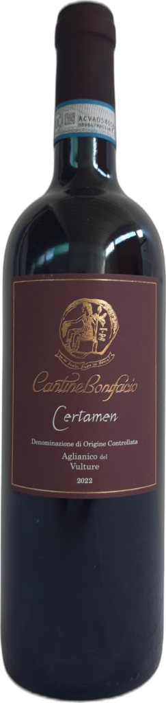 Aglianico del Vulture DOC “Certamen Doc” 2022