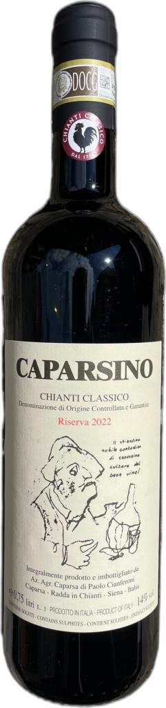 Chianti Classico DOCG Riserva “Caparsino” 2022