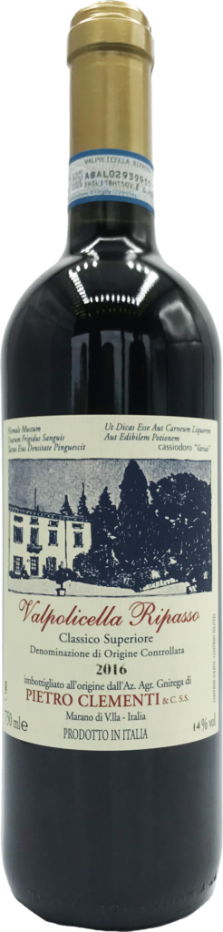 Clementi – Valpolicella Ripasso Classico Superiore DOC 2018