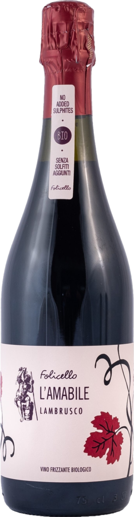Lambrusco Grasparossa di Castelvetro DOC Frizzante “L'amabile”