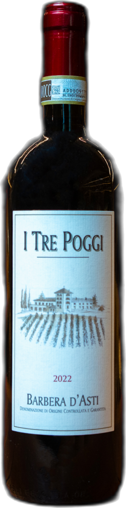 I Tre Poggi – Barbera d’Asti DOCG 2024