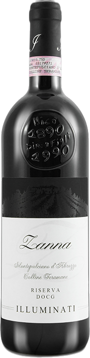 Colline Teramane Montepulciano d’Abruzzo DOCG Riserva “ZANNA” 2020