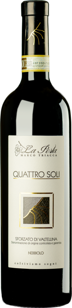 Sforzato della Valtellina DOCG "Quattro Soli" 2015