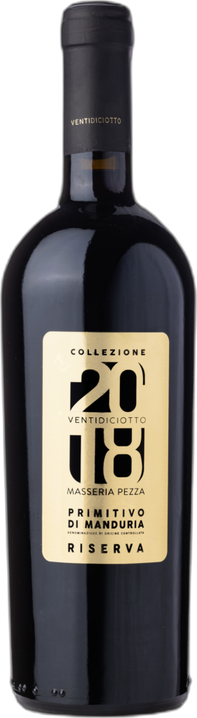Masseria Pezza – Primitivo di Manduria DOC Riserva “Collezione Ventidiciotto” 2022
