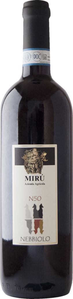 Miru colline novaresi nebbiolo doc n50 2020 foto bottiglia