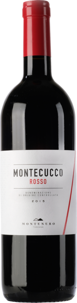 Montenero montecucco rosso doc 2019 foto bottiglia
