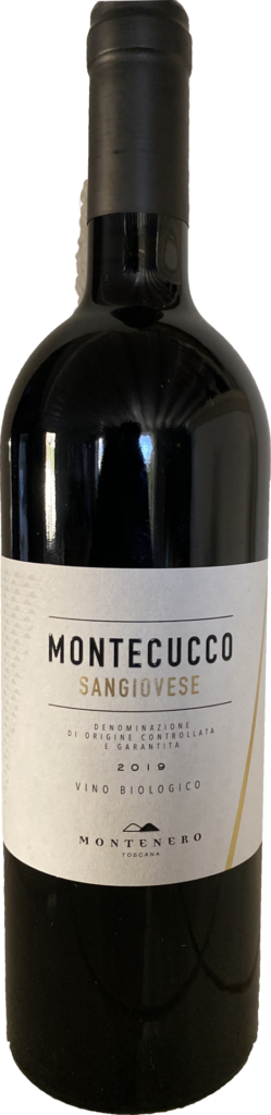 Montenero montecucco sangiovese docg 2019 foto bottiglia