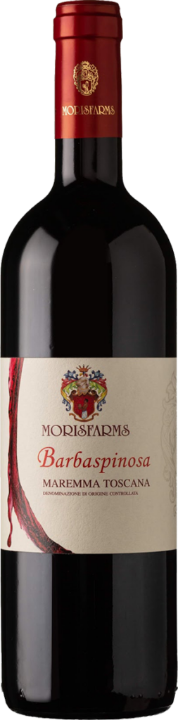 Morisfarms maremma toscana sangiovese doc barbaspinosa 2019 foto bottiglia