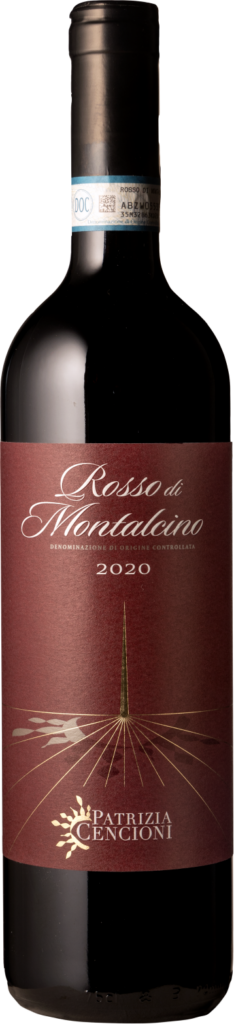 Patrizia cencioni rosso di montalcino doc doc 2022 foto bottiglia
