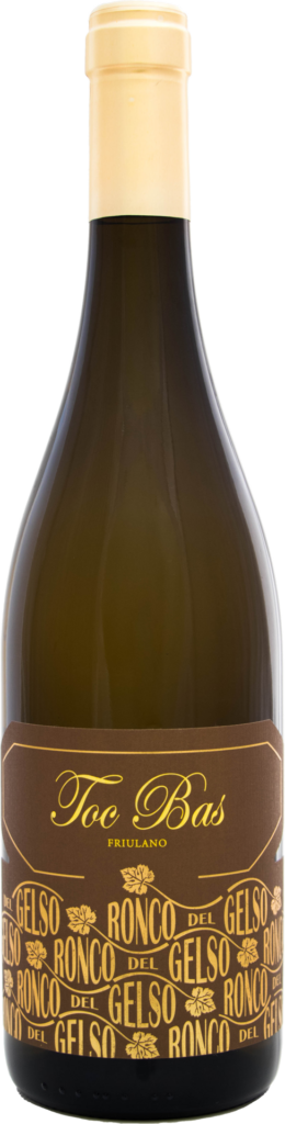 Ronco del gelso friuli isonzo friulano doc toc bas 2022 foto bottiglia