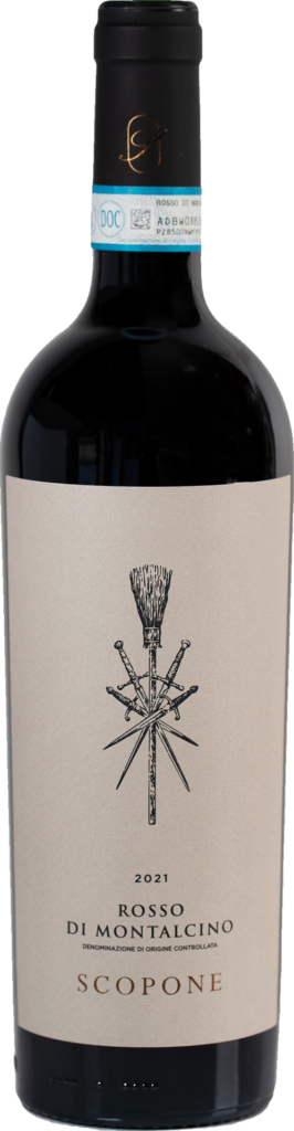 Scopone rosso di montalcino doc 2021 foto bottiglia