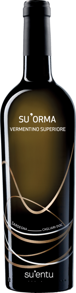 Su entu vermentino di cagliari superiore doc su orma 2022 foto bottiglia