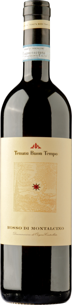 Tenuta buon tempo rosso di montalcino doc 2022 foto bottiglia