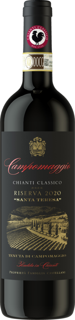 Tenuta di campomaggio chianti classico riserva docg santa teresa 2020 foto bottiglia