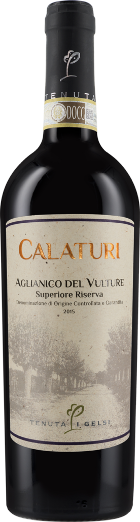 Tenuta i Gelsi – Aglianico del Vulture Superiore DOCG Riserva “Calaturi” 2018